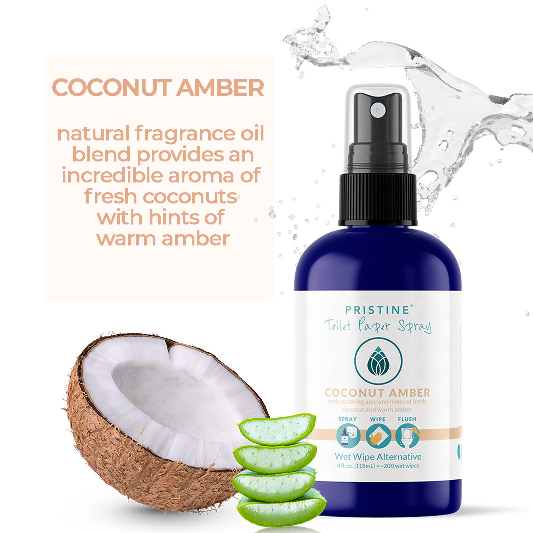 Coconut Amber | Toilet Paper Spray