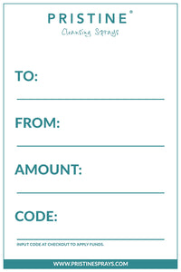 Gift Card | Pristine Cleansing Spray