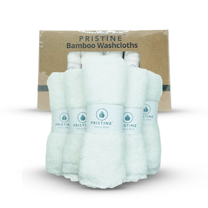 Pristine toilet paper sprays wet wipe alternative bamboo towels washcloths